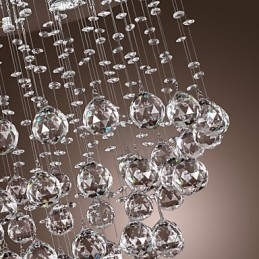 Křišťálový lustr s 5 světelným designem (K9 Crystal)