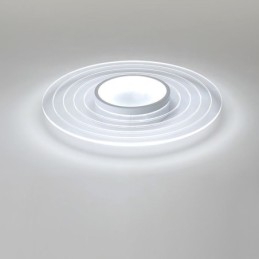 Moderní kruhové zapuštěné stropní svítidlo Minimalistické svítidlo