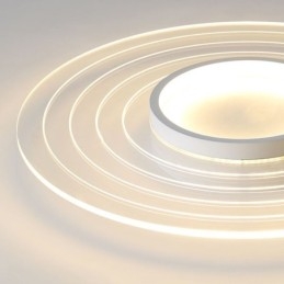 Moderní kruhové zapuštěné stropní svítidlo Minimalistické svítidlo