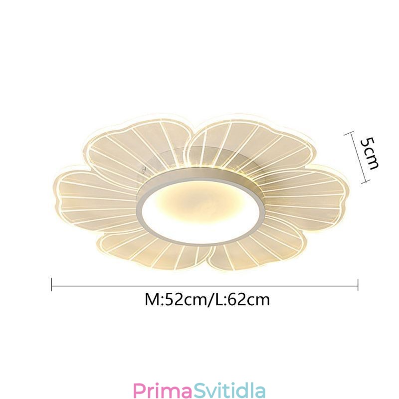 Minimalistické stropní svítidlo pro zapuštěné okvětní lístky, kreativní dekorativní osvětlení
