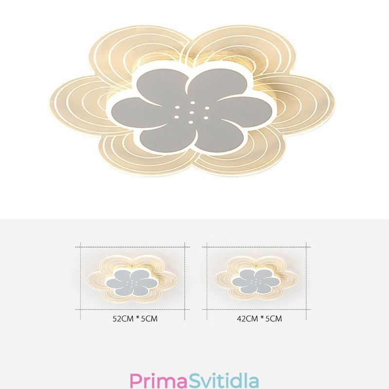 Nádherné zapuštěné stropní svítidlo Petal Minimalistické akrylové světlo
