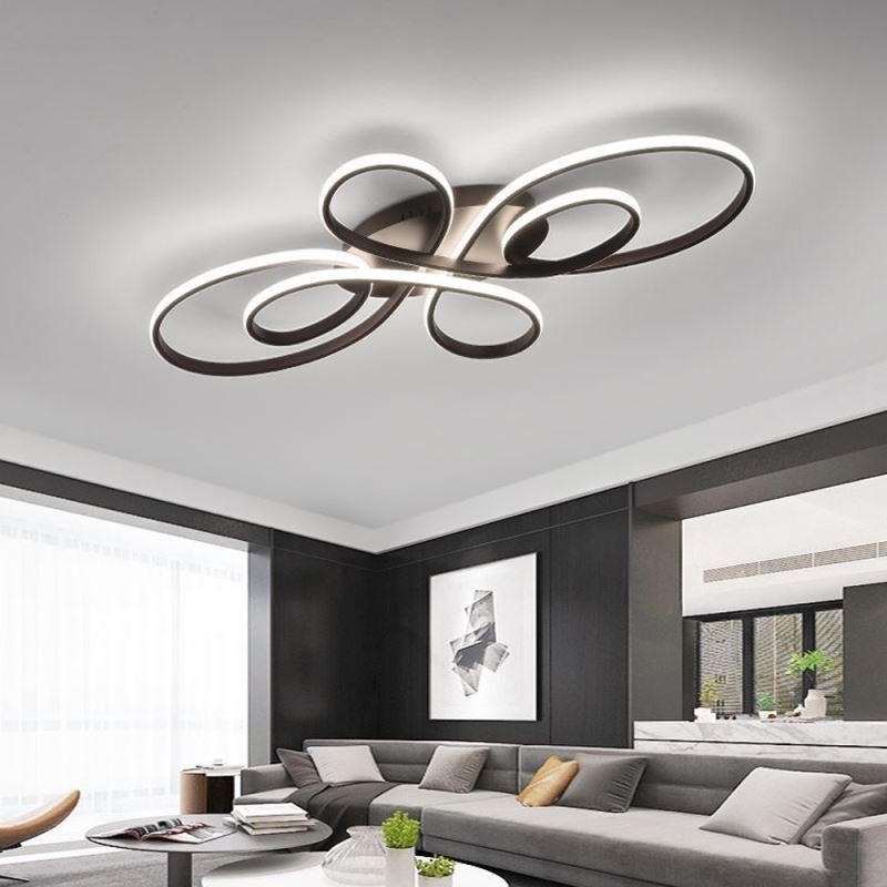 Moderní zapuštěné stropní svítidlo květinový design dekorativní osvětlení