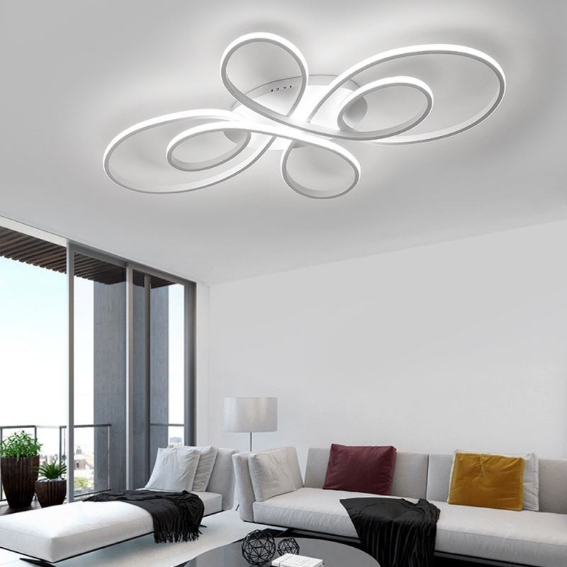 Moderní zapuštěné stropní svítidlo květinový design dekorativní osvětlení