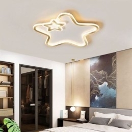 Creative Star Flush Mount Golden Star stropní svítidlo