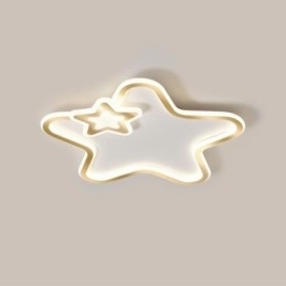 Creative Star Flush Mount Golden Star stropní svítidlo