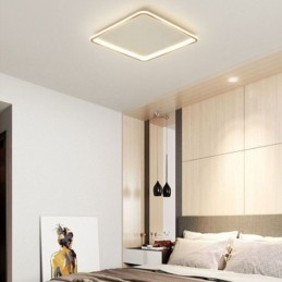 Moderní minimalistické zapuštěné ultratenké stropní svítidlo pro zapuštěnou montáž
