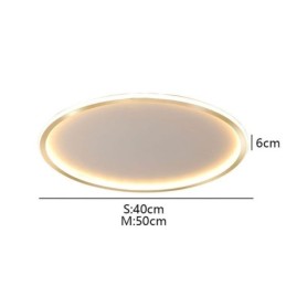 Minimalistické kruhové stropní svítidlo pro zapuštěnou montáž