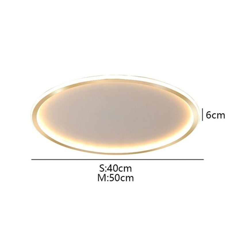 Minimalistické kruhové stropní svítidlo pro zapuštěnou montáž