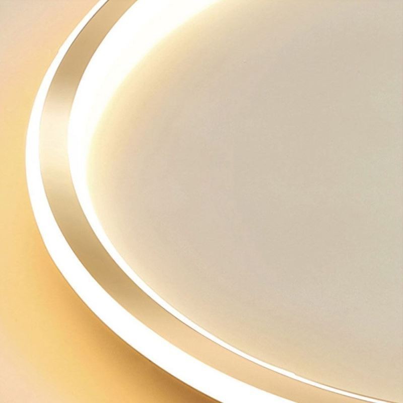 Minimalistické kruhové stropní svítidlo pro zapuštěnou montáž