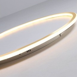 Minimalistické kruhové stropní svítidlo pro zapuštěnou montáž