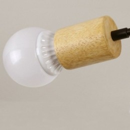 Moderní lustr z dřevěných větví Magic Beans
