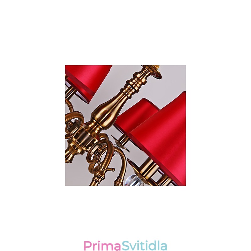 Lustr moderní současný kov