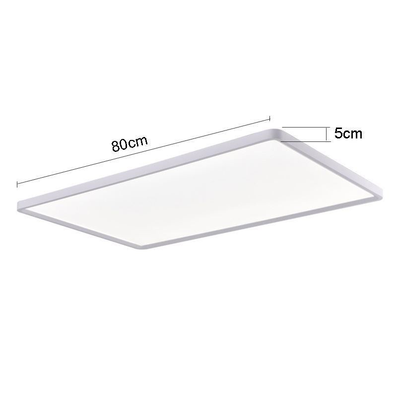 Nordic Panel Light Bílé stropní svítidlo pro zapuštěnou montáž Super Thin Lamp