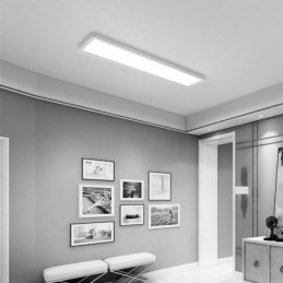 Stropní svítidlo pro zapuštěnou montáž Nordic Super Thin Rectangle Stropní svítidlo pro domácí osvětlení