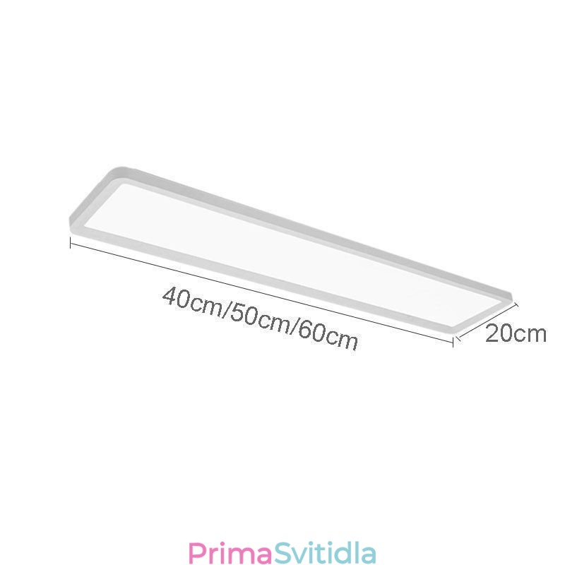 Stropní svítidlo pro zapuštěnou montáž Nordic Super Thin Rectangle Stropní svítidlo pro domácí osvětlení