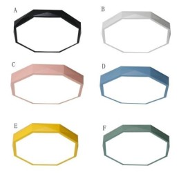 Moderní zapuštěné speciální stropní svítidlo se šestiúhelníkovým designem Ultratenká lampa