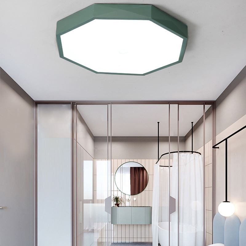 Moderní zapuštěné speciální stropní svítidlo se šestiúhelníkovým designem Ultratenká lampa