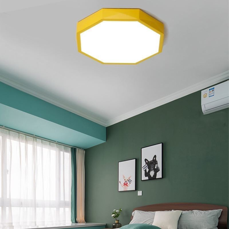 Moderní zapuštěné speciální stropní svítidlo se šestiúhelníkovým designem Ultratenká lampa