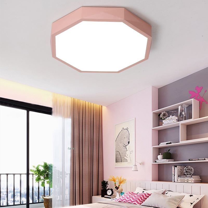 Moderní zapuštěné speciální stropní svítidlo se šestiúhelníkovým designem Ultratenká lampa