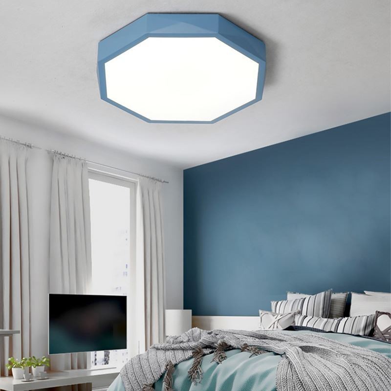 Moderní zapuštěné speciální stropní svítidlo se šestiúhelníkovým designem Ultratenká lampa