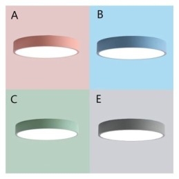 Moderní zapuštěné ultra tenké stropní světlo kulatá lampa