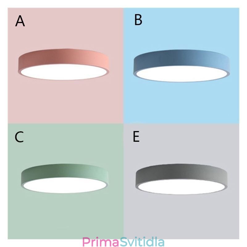 Moderní zapuštěné ultra tenké stropní světlo kulatá lampa