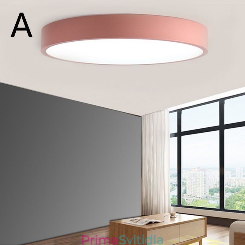Moderní zapuštěné ultra tenké stropní světlo kulatá lampa