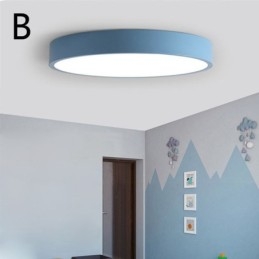 Moderní zapuštěné ultra tenké stropní světlo kulatá lampa