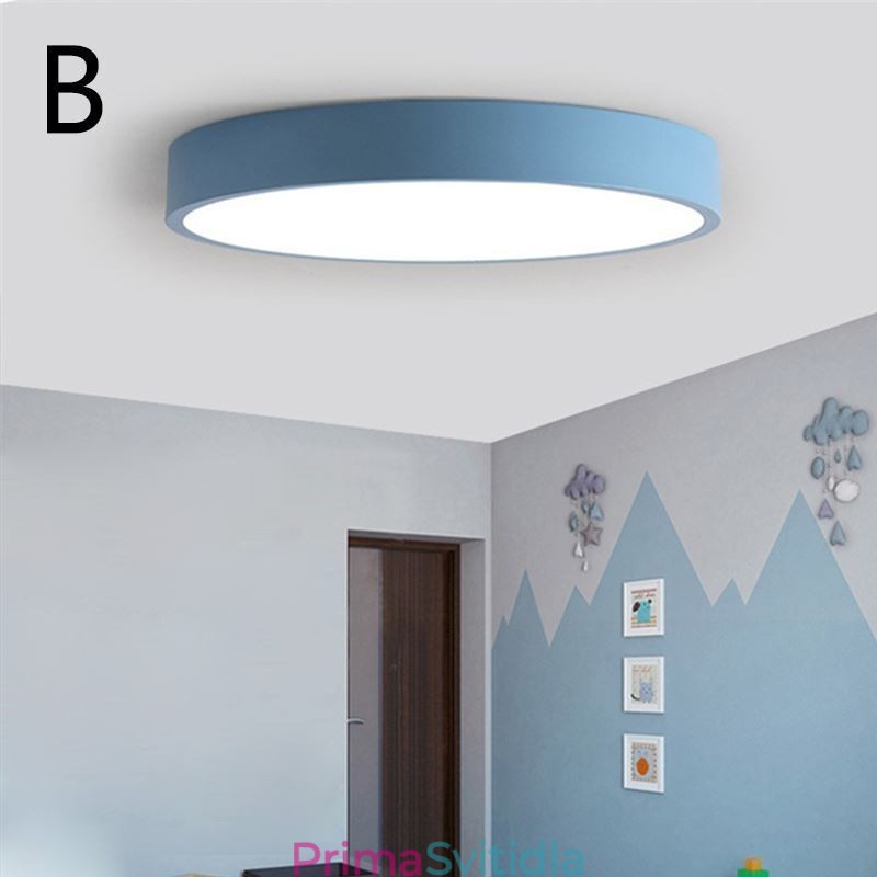 Moderní zapuštěné ultra tenké stropní světlo kulatá lampa