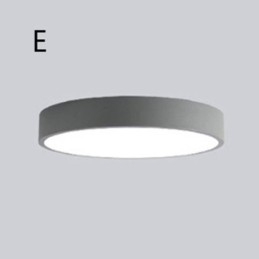 Moderní zapuštěné ultra tenké stropní světlo kulatá lampa