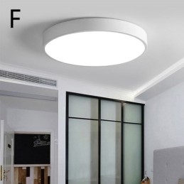 Moderní zapuštěné ultra tenké stropní světlo kulatá lampa