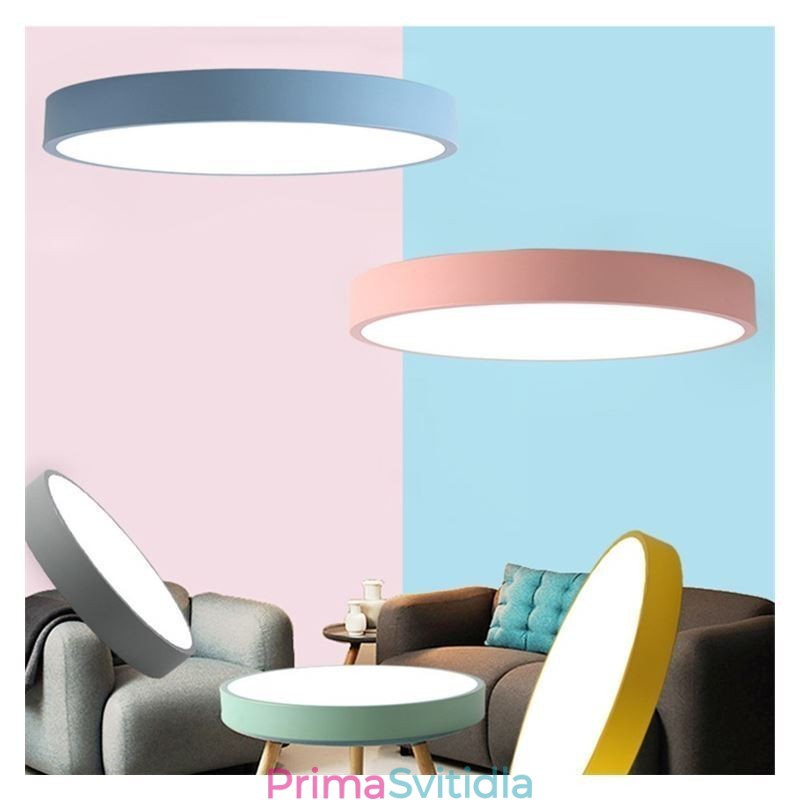 Moderní zapuštěné ultra tenké stropní světlo kulatá lampa