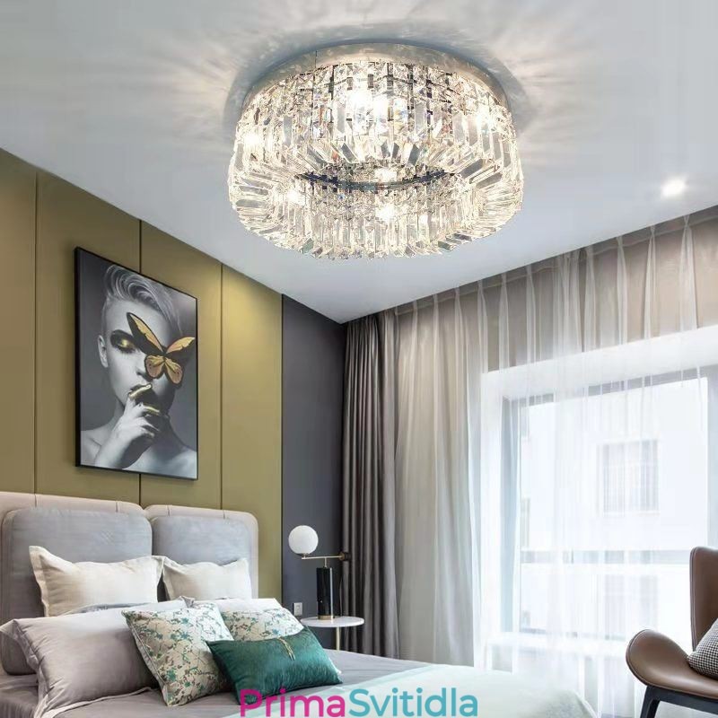 Moderní elegantní stropní svítidlo vestavné křišťálové stropní svítidlo