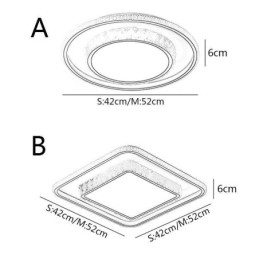 Křišťálové stropní svítidlo Kreativní stropní svítidlo