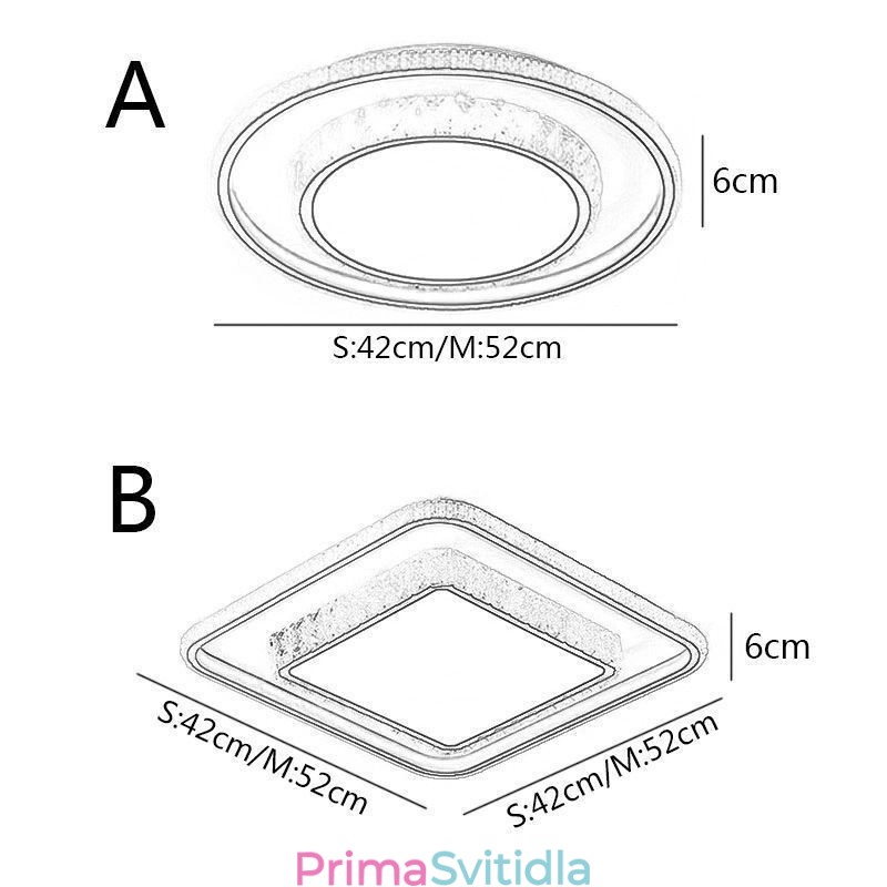 Křišťálové stropní svítidlo Kreativní stropní svítidlo