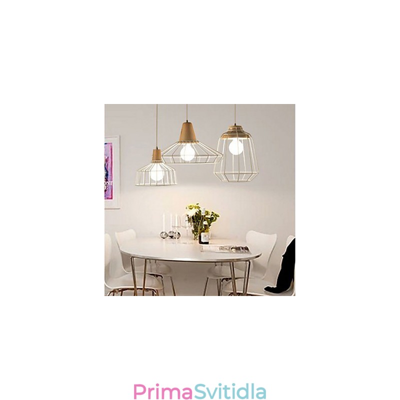 Kovové osvětlení lustru C Simple