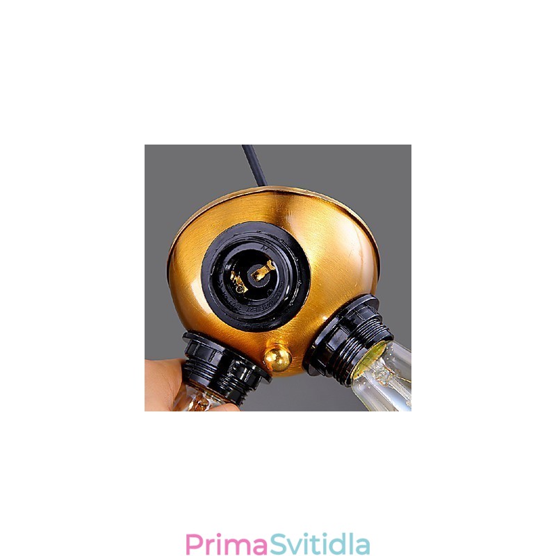Lustr Mini styl moderní současný kov