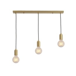 Kreativní minimalistické svítidlo Nordic Brass 3 Pendant Cluster Light Island
