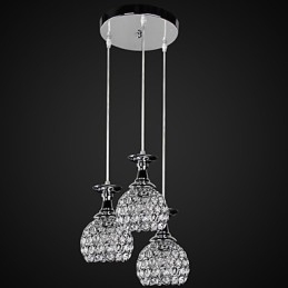 Křišťálový lustr Modern Contemporary Metal