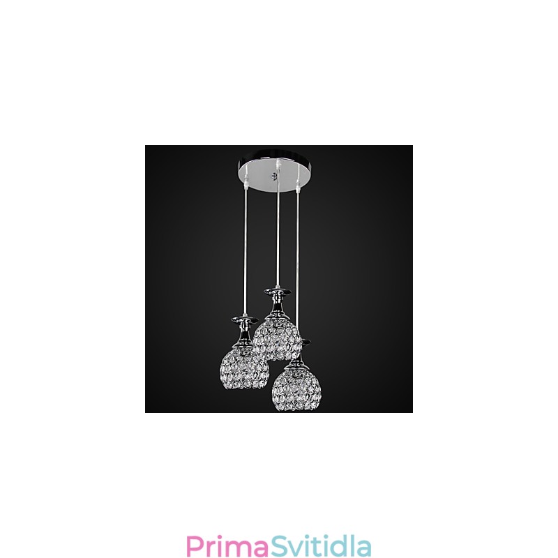 Křišťálový lustr Modern Contemporary Metal