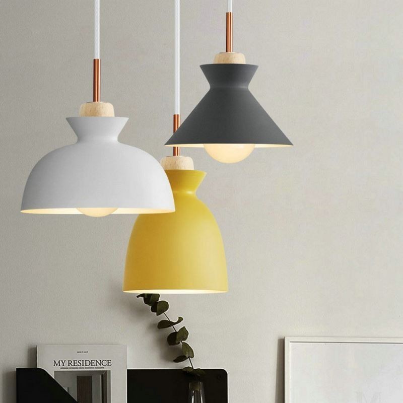 Závěsné svítidlo Macaron Nordic Simple Iron Arti Three Lights