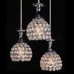 Křišťálový lustr Modern Contemporary Metal