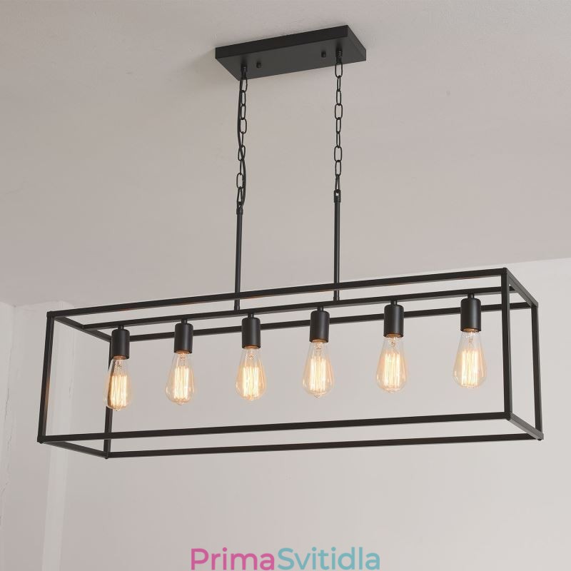 Závěsné svítidlo na statku Ostrov závěsná svítidla 6 světel