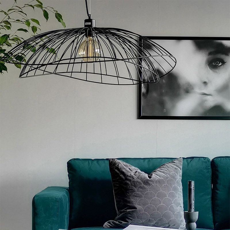 Moderní kloboukový lustr Minimalistický dekor závěsné svítidlo 1 světlo