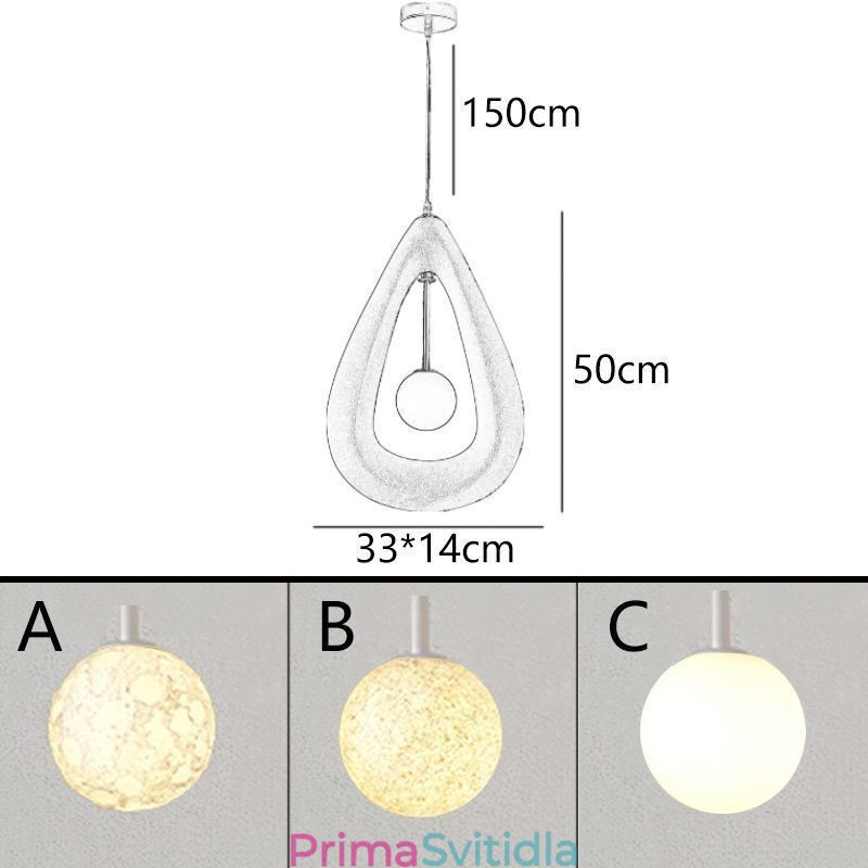 Pryskyřice Stropní Světlo Závěsné Světlo