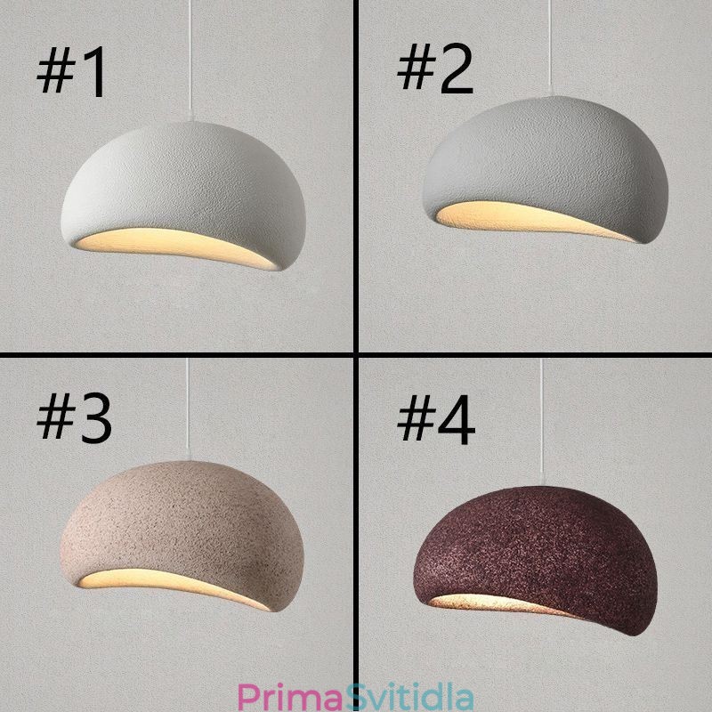 Resinové závěsné světlo Minimalistické závěsné světlo