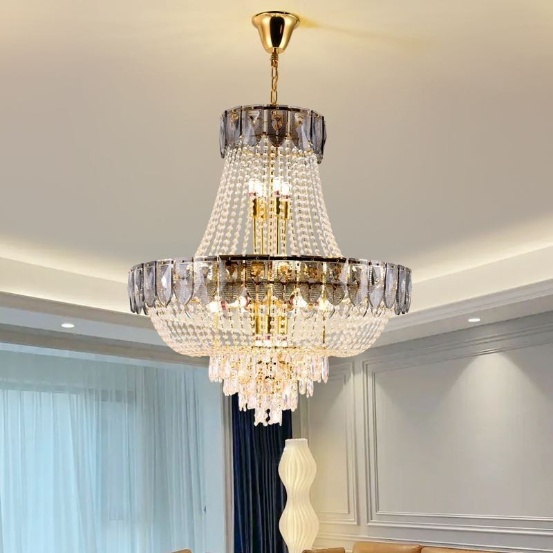 Křišťálové závěsné svítidlo Luxusní dekorativní stropní svítidlo
