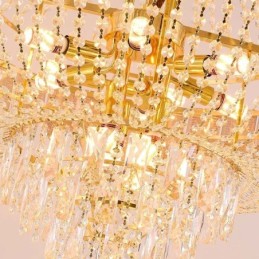 Křišťálové závěsné svítidlo Luxusní dekorativní stropní svítidlo
