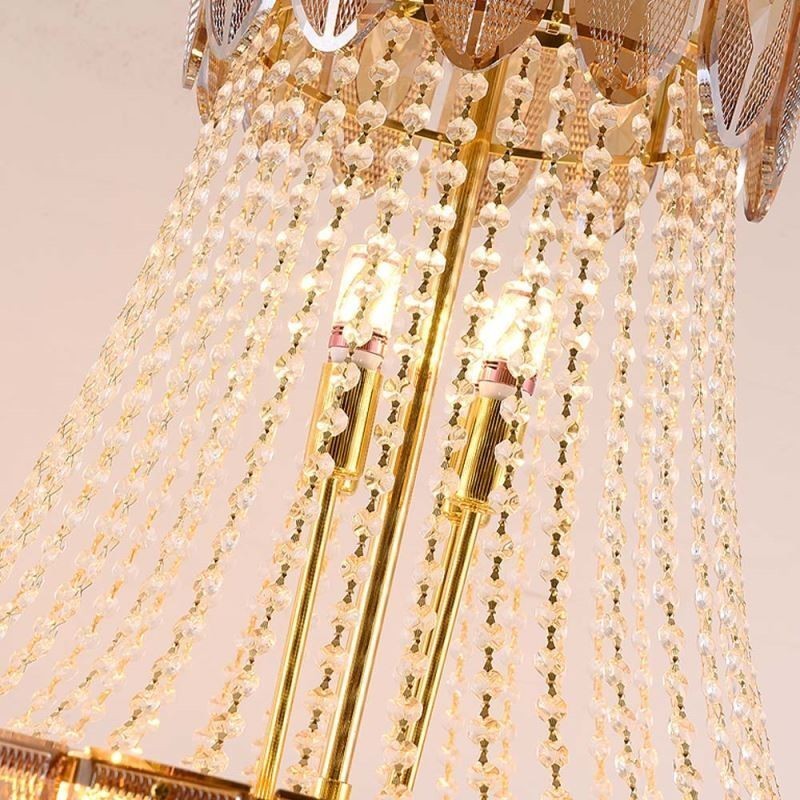 Křišťálové závěsné svítidlo Luxusní dekorativní stropní svítidlo