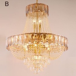 Křišťálové závěsné svítidlo Luxusní dekorativní stropní svítidlo